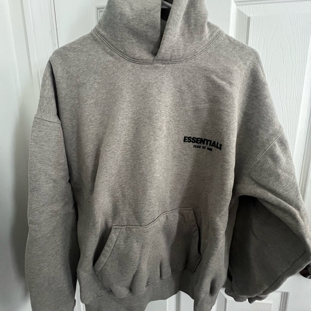 Essentials Heather Gray Sweatshirt